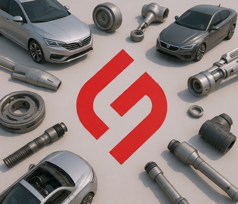 Multi-brand auto spare parts warehouse