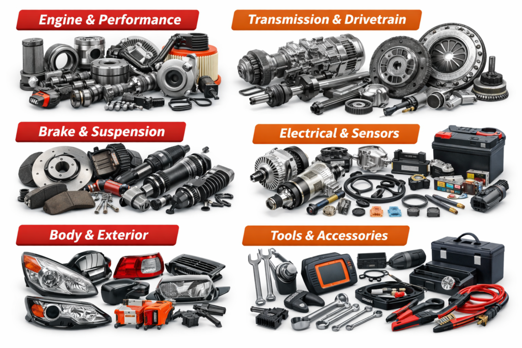 Automotive Spare Parts Supplier in UAE